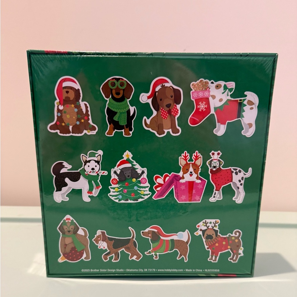 Super Cute Christmas Dogs Puzzles- 12 Puzzles- NWT